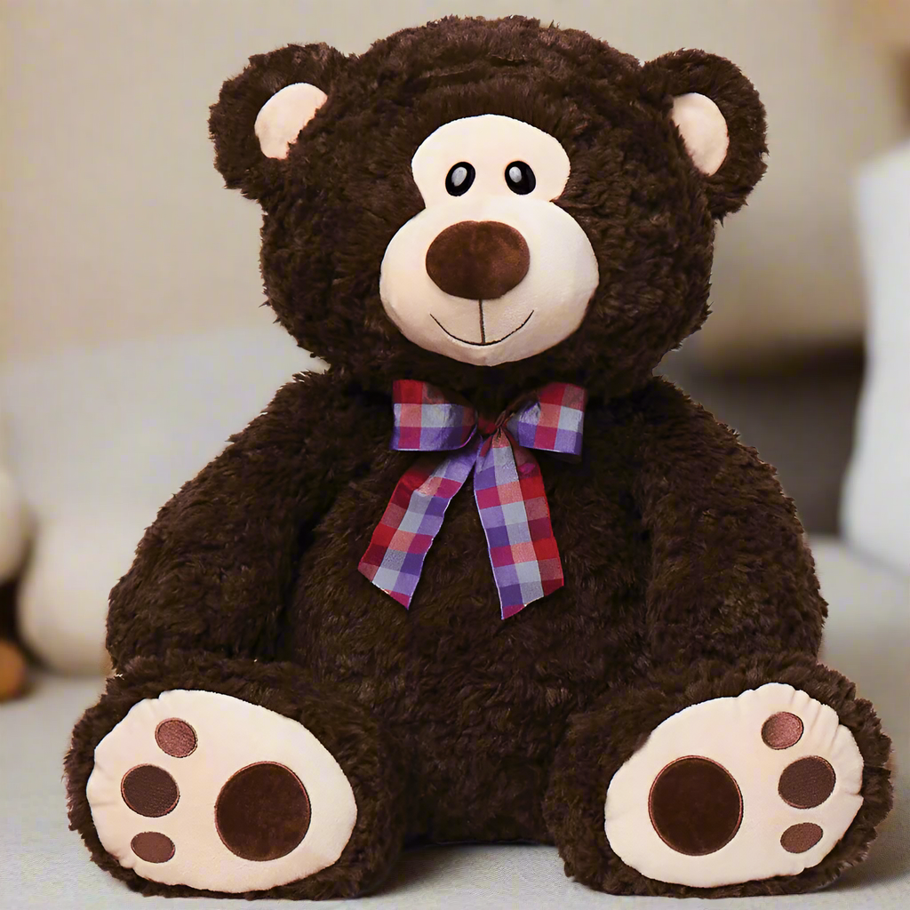 Big Cuddly Brown Teddy Bear
