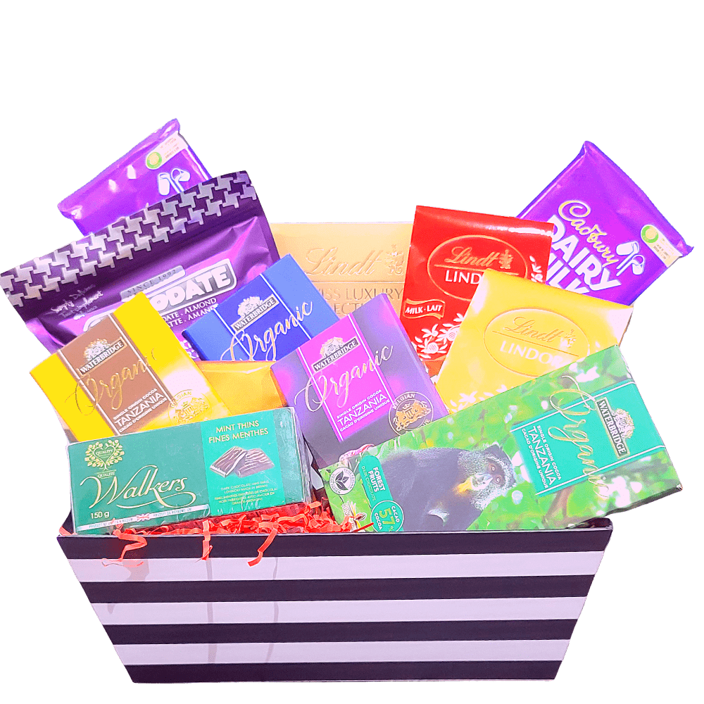 Exclusive Large Chocolates Gift Basket