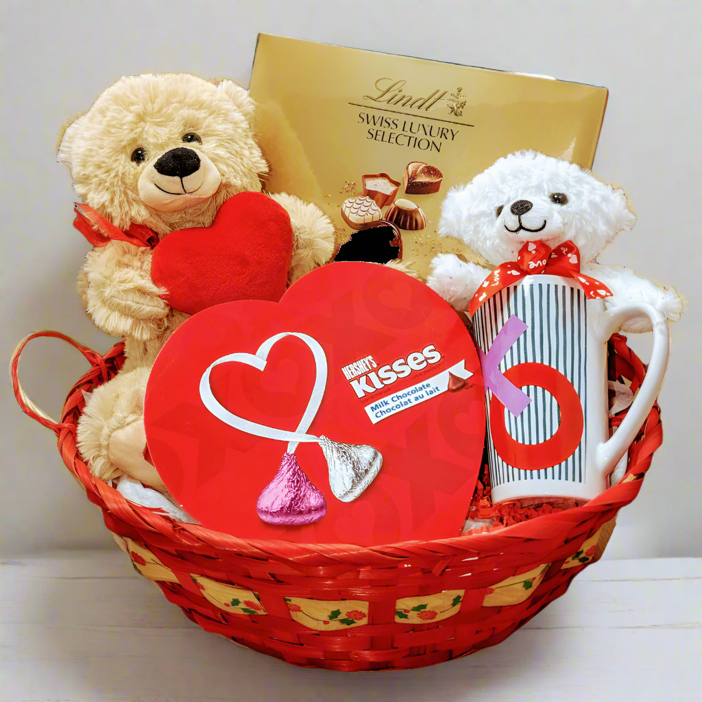 Love and Cuddle Gift Basket